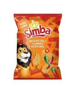 Simba Potato Chips Mexican Chilli 120g