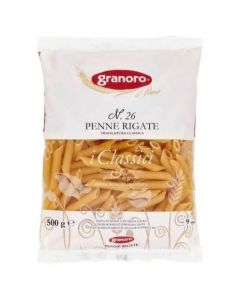 GRANORO PASTA 500G, PENNE RIGATE